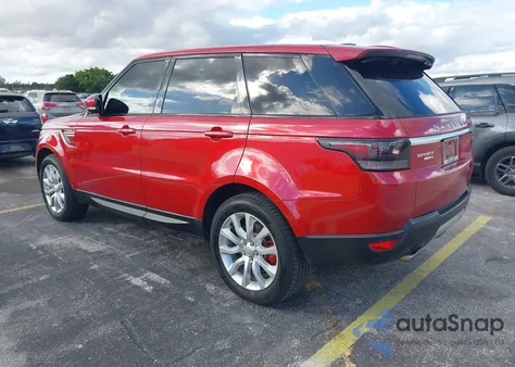 2014 Land Rover Range Rover Sport 3.0L V6 Supercharged Hse z USA, uszkodzony, nr VIN SALWR2WF0EA329752